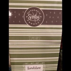 🎍❤️Scentsy Sandstone Wax Warmer Burner Retired Item Brand New❤️
